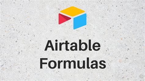 This <b>formula</b> works. . Airtable formulas